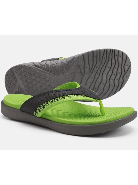 Men\'s Green Grey Sport Flip Flops Comfort Orthotic Thong Sandals Arch Support main image 6